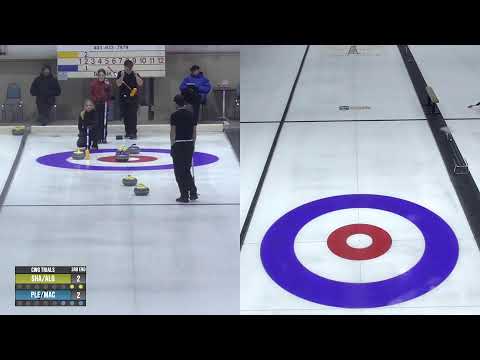 2022 Curling CWG Mixed Doubles Trials Draw 7 - Oilfields Curling Club, Black Diamond AB.