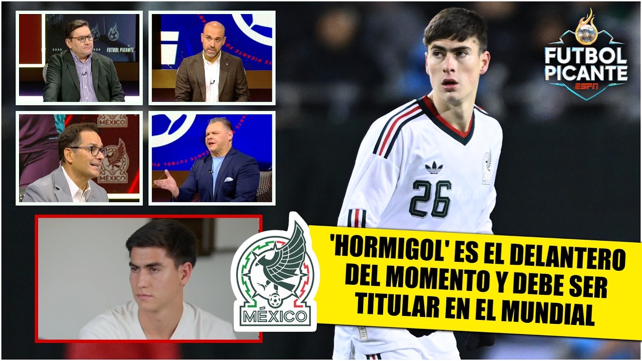HORMIGA GONZÁLEZ debe ser TITULAR en MUNDIAL con MÉXICO por encima de SANTI GIMENEZ | Futbol Picante
