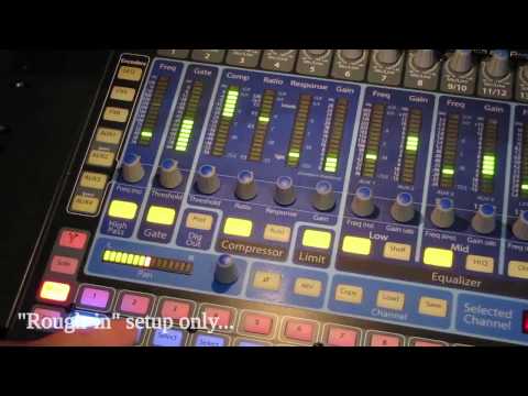 Mixing the Groovynators on their Presonus 16.0.2 console at the Pittsboro Roadhouse - Video 3