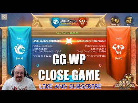 Ark of Osiris in the New Kingdom - close game - Rise of Kingdoms