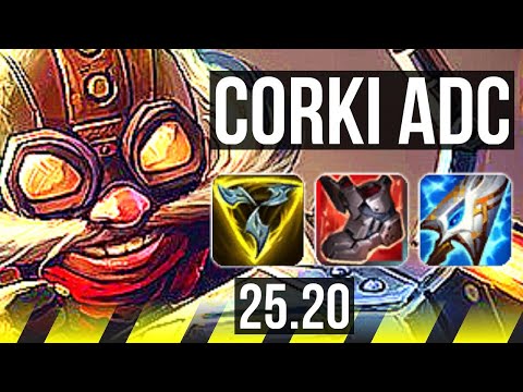 CORKI & Lux vs VEIGAR & Senna (ADC) | 13/1/14, Legendary | EUW Master | 25.20