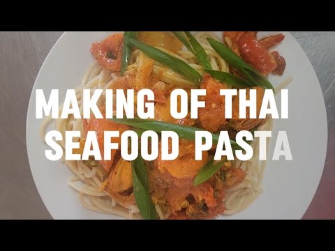 Ofeirah's Catering                                              Making of Thai Seafood Pasta