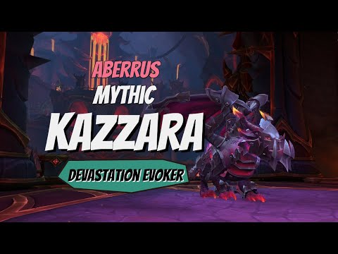 Kazzara - Mythic Aberrus #1 | Devastation Evoker Gameplay