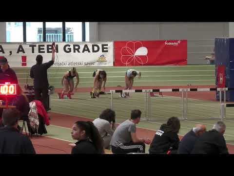 55m prepone SENIORKE [Ž] - AGRAM Dvoranski miting 2 2024