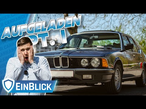 BMW 745i E23 - Ein 7er mit Ladedruck? Innovation in der Oberklasse - alles für die Umwelt!