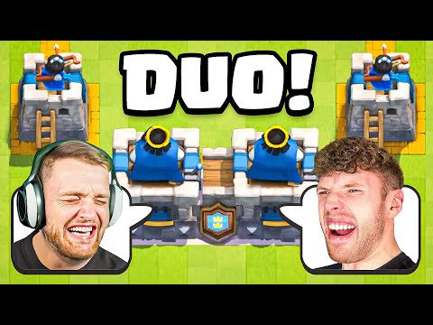 😱🤯MY FIRST TIME 2VS2 with TRYMACS... (new dream team?!) | Clash Royale German