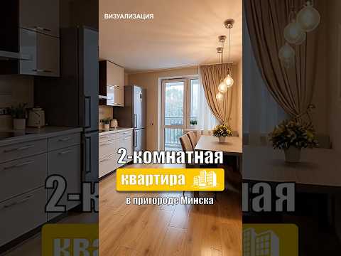 Купить 2-комнатную квартиру, д. Лесковка, ул. Центральная, 8/г (Минский р-н, Минская область)