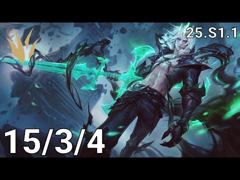 Viego Jungle vs Morgana - EUW grandmaster | Patch 25.S1.1