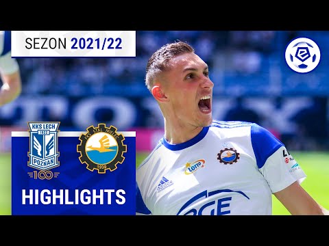 Lech Poznań - Stal Mielec 3:1 | SKRÓT | Ekstraklasa 2021/22 | 30. Kolejka