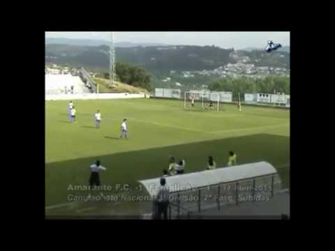 Golaço do Bruno Teixeira de 30 metros (Amarante Futebol Clube)