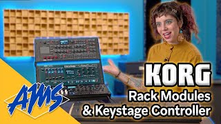 Video thumbnail for Design Endless Soundscapes with Korg’s Rack Modules & Keystage Midi Controller by American Musical Supply