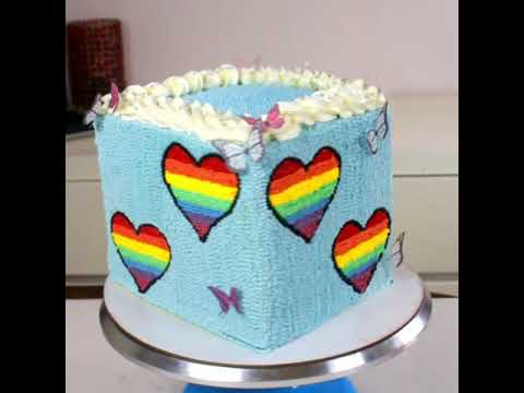 Pride month cake 🌈