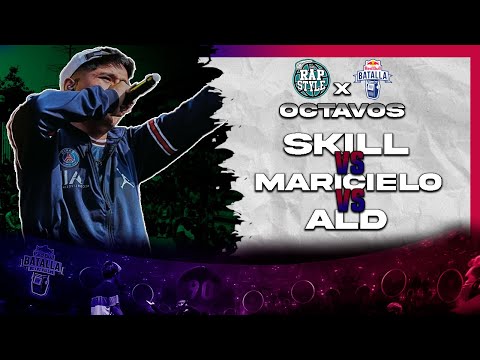 SKILL vs MARICIELO vs ALD -8vos- Clasificatoria RED BULL Rapstyle Sjl (Fecha #1)