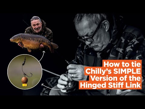 How to tie Ian Chillcott's SIMPLE version of the Hinged Stiff Link | Carp Fishing 2021