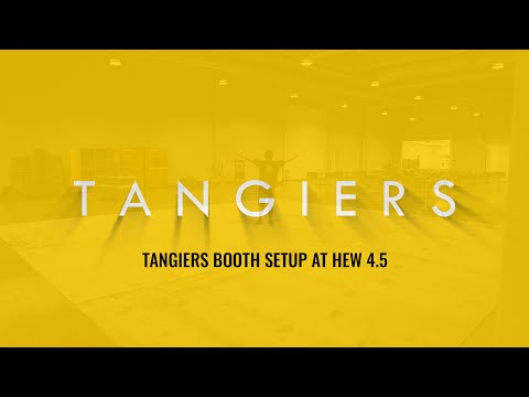 Hookah Expo Worldwide - Tangiers Booth Setup