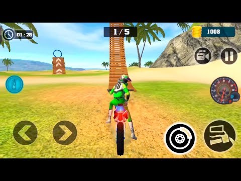 Motocross Beach Bike Stunt Racing 2018 - Offroad Kids Bike Racing Game