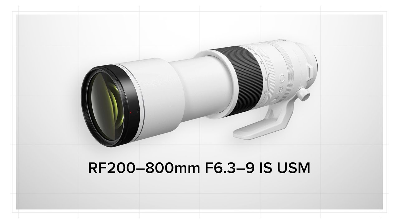 Canon RF 200-800mm f/6.3-9 IS USM