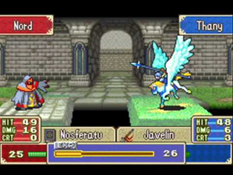Let's Play Fire Emblem 6 Part 49 Lord Nord Gets Gor'd