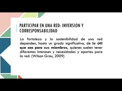 Trabajo en red