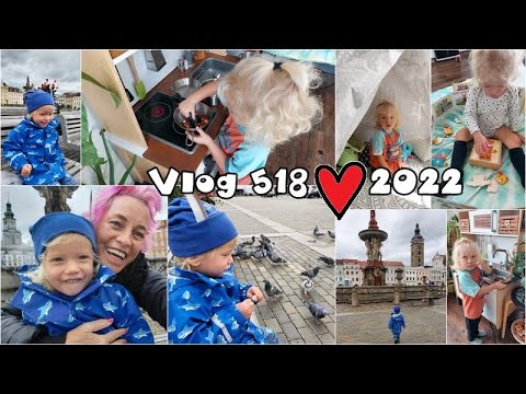 Vlog 518/22 - Simík, medvědi, holubi, houpačka aj.