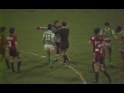 ASSE 0-2 Rennes - Pré-Barrage 1984-1985
