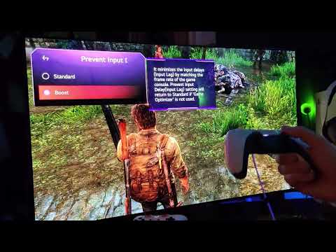 LG C2 Oled Evo 42 inch - The Last of Us & Returnal on Game Optimizer #LGoled #Selflitoled