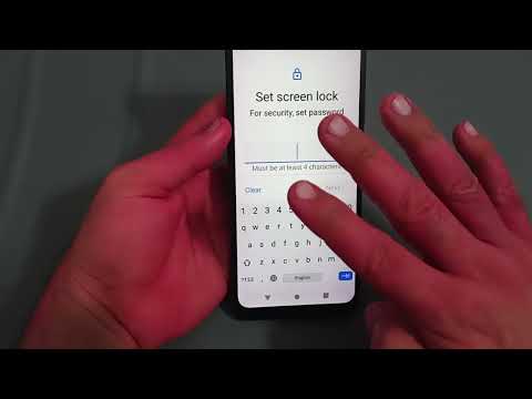 how to set password lock in LG k42, LG k42 mein password lock set Karen