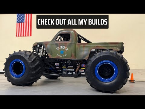 Check Out All My Custom RC Monster Truck Builds