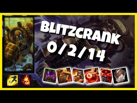 Blitzcrank vs Seraphine BR Challenger SUPPORT (0/2/14) - v11.2
