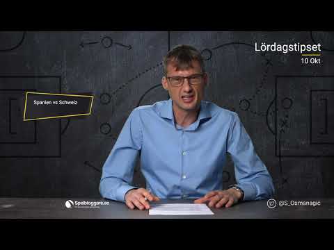 Speltips: Spanien - Schweiz & Ukraina - Tyskland