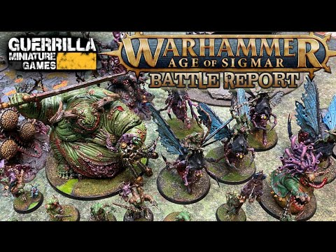 Warhammer: Age of Sigmar 3rd Ed Battle Report - Maggotkin vs. Stormcast
