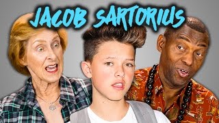 ELDERS REACT TO JACOB SARTORIUS (SWEATSHIRT & MUSICAL.LY COMPILATION)