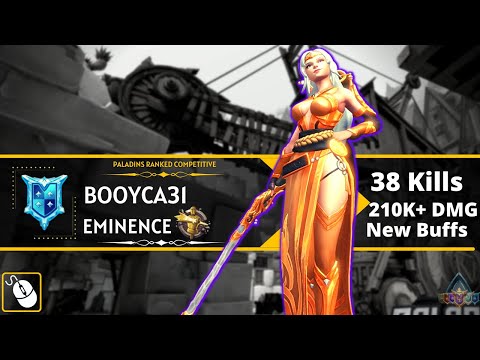 38 Kills New Buffed Lian 210K+ DMG BooyCA31 (Diamond) Paladins Ranked Competitive