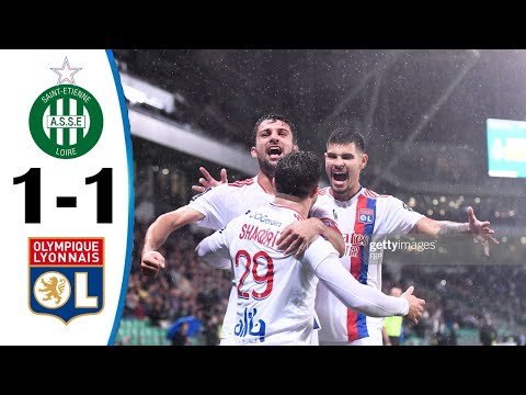 Saint-Etienne vs Lyon 1-1 Goals & Highlights 03.10.2021 HD