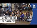Beelden: chaos om QR-code voor restaurant