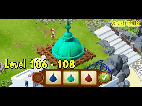 Lost Island Blast Adventure Level 106 - 108