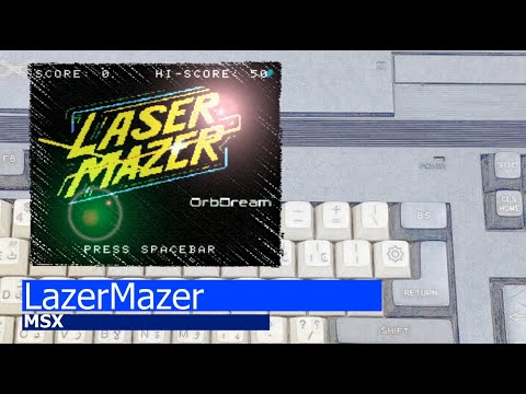Laser Mazer (2023, MSX, rodrivas78)