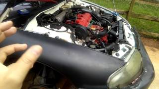 How to install serpentine belts on 98 Eclipse GS 2 0Liter without AC on a tune up 30