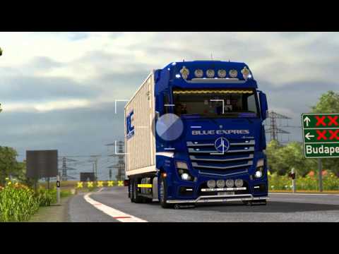 ETS2 Mercedes Actros MP4  Štúrovo - Oravský Podzámok