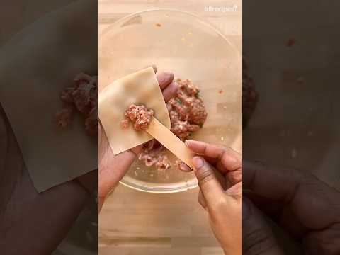 Fastest Way to Fold Wontons