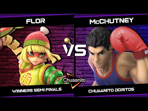 FLOR (Lucina/Min Min) vs McChutney (Little Mac/Marth) - Chuaanito Doritos - Winners Semi Finals