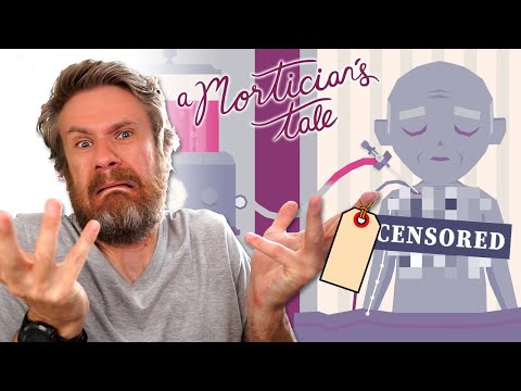 A Mortician's Tale game | Bathing and shaving in this work of art #1 - YouTube