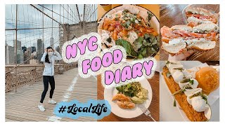 🥯 NYC DIARIES 2021: Exploring New York, Food Spots, Coffee & Bagels 🍰  뉴욕 브이로그 | Crystall Cho