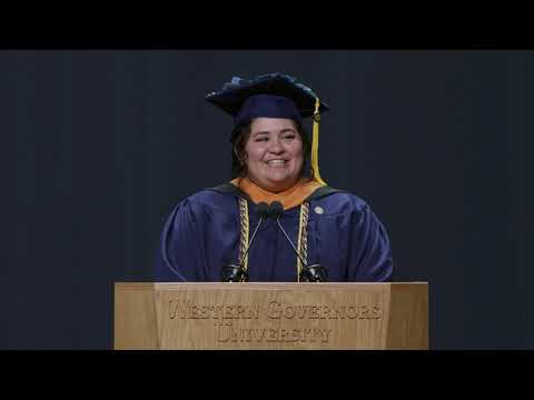 WGU 2023 Convocation in Las Vegas - Graduate Speaker Sabrina Robison