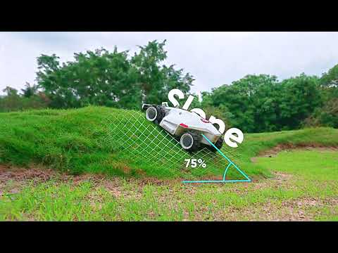 LUBA AWD Series Robot Lawn Mower In Action!