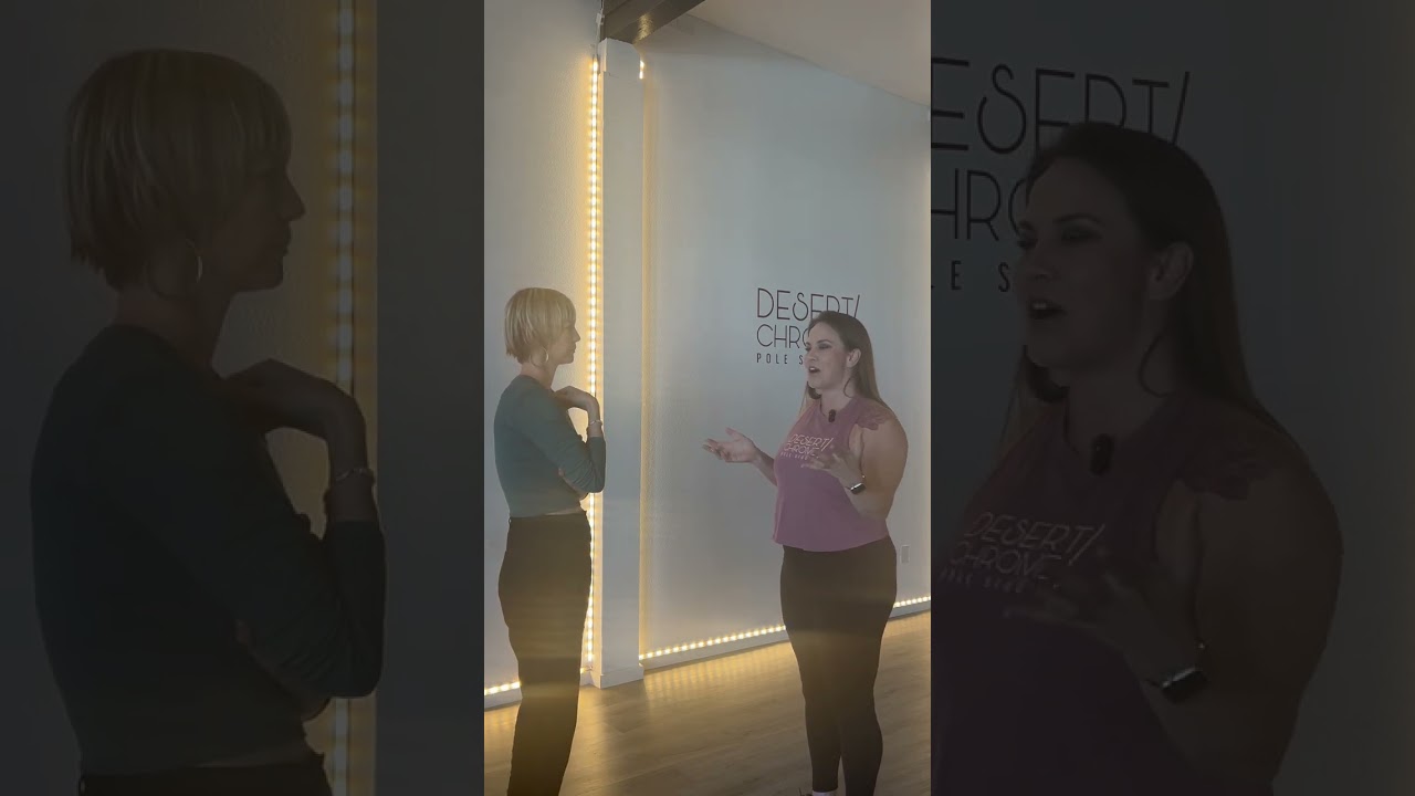 Kate Shaw - Desert Chrome Pole Studio - YouTube