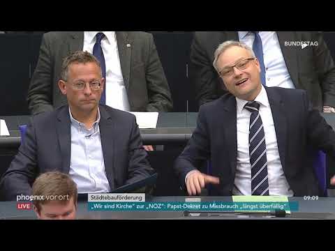 Bundestagsdebatte zur Städtebauförderung am 10.05.19