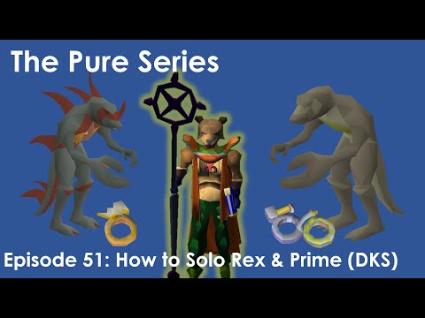 OSRS Pure Series - Episode 51: How to Solo Rex & Prime (Pure)