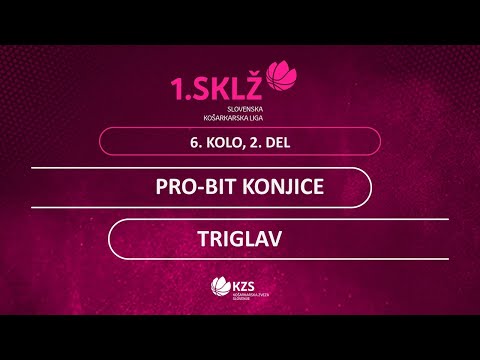 Pro-Bit Konjice : Triglav - 6. kolo, 2. del - 1. Ž SKL - Sezona 2020/21 - 1/4