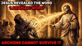 Jesus Spoke 1 Aramaic Word That Makes Archons Flee — The Bible Mistranslated It On Purpose